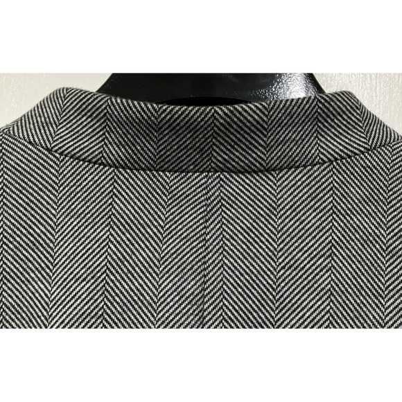 Talbots Aberdeen Blazer‎ Womens Size 18 Charcoal Herringbone Classic Jacket - Picture 9 of 9